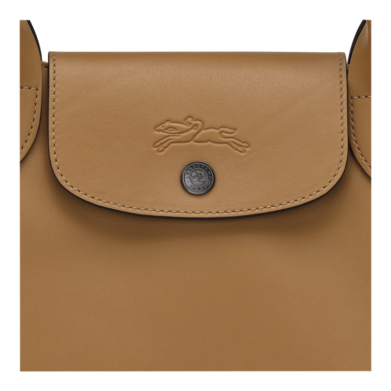 Le Pliage Xtra M Tote bag / Black - Leather - Image 9