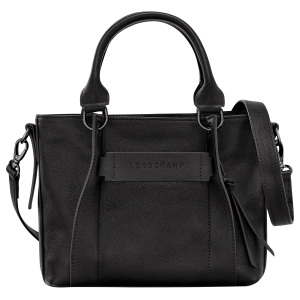 Longchamp 3D S Handbag / Black - Leather