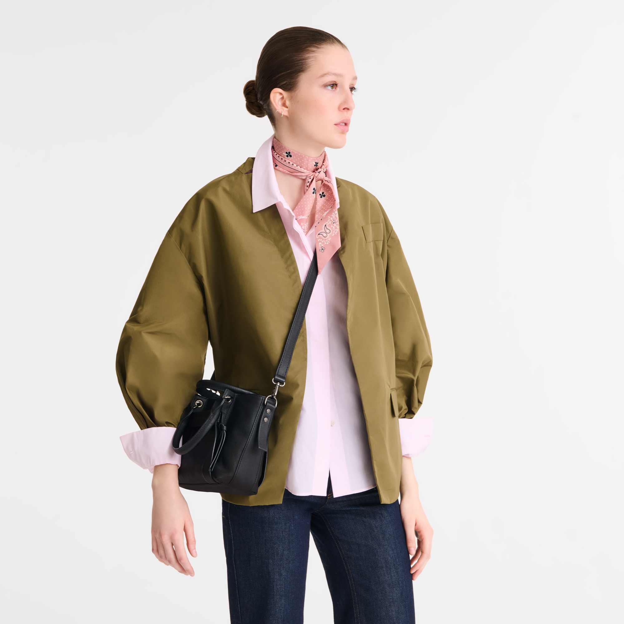 Longchamp 3D S Handbag / Black - Leather - Image 2