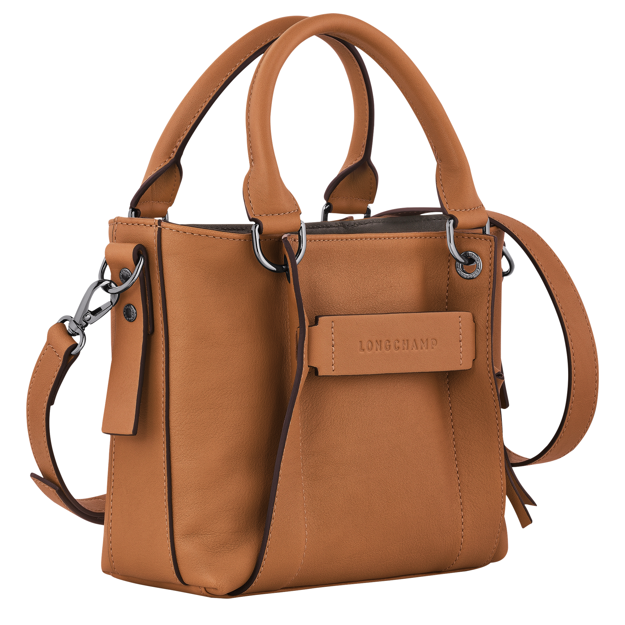 Longchamp 3D S Handbag / Natural - Leather - Image 3