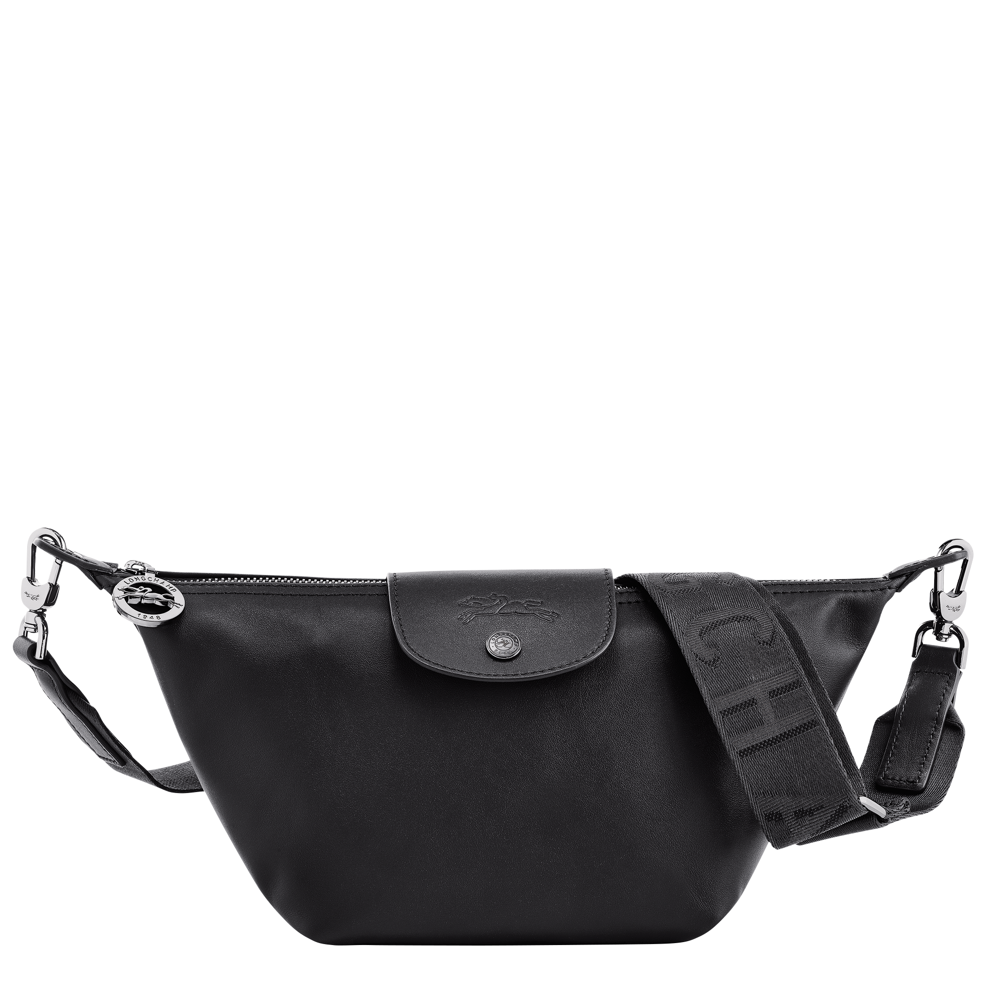 Le Pliage Xtra XS Crossbody bag / Black - Leather