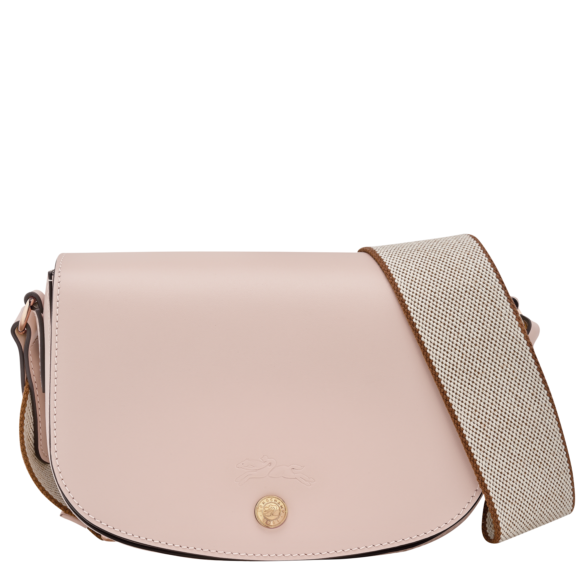 Épure S Crossbody bag / Petal Pink - Leather