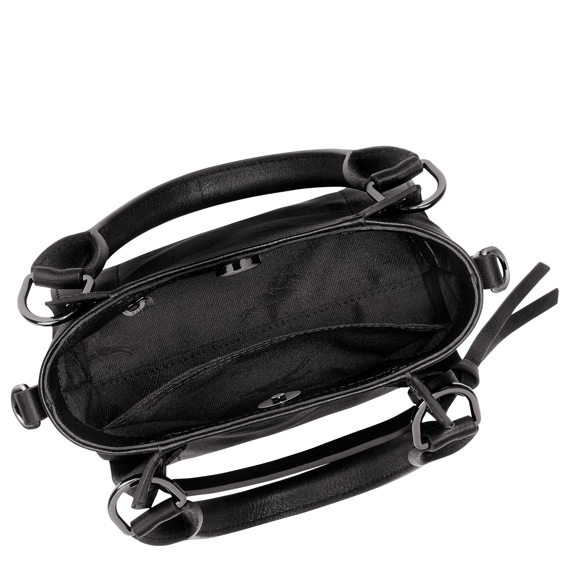 Longchamp 3D XS Handbag / Black - Leather - Image 5