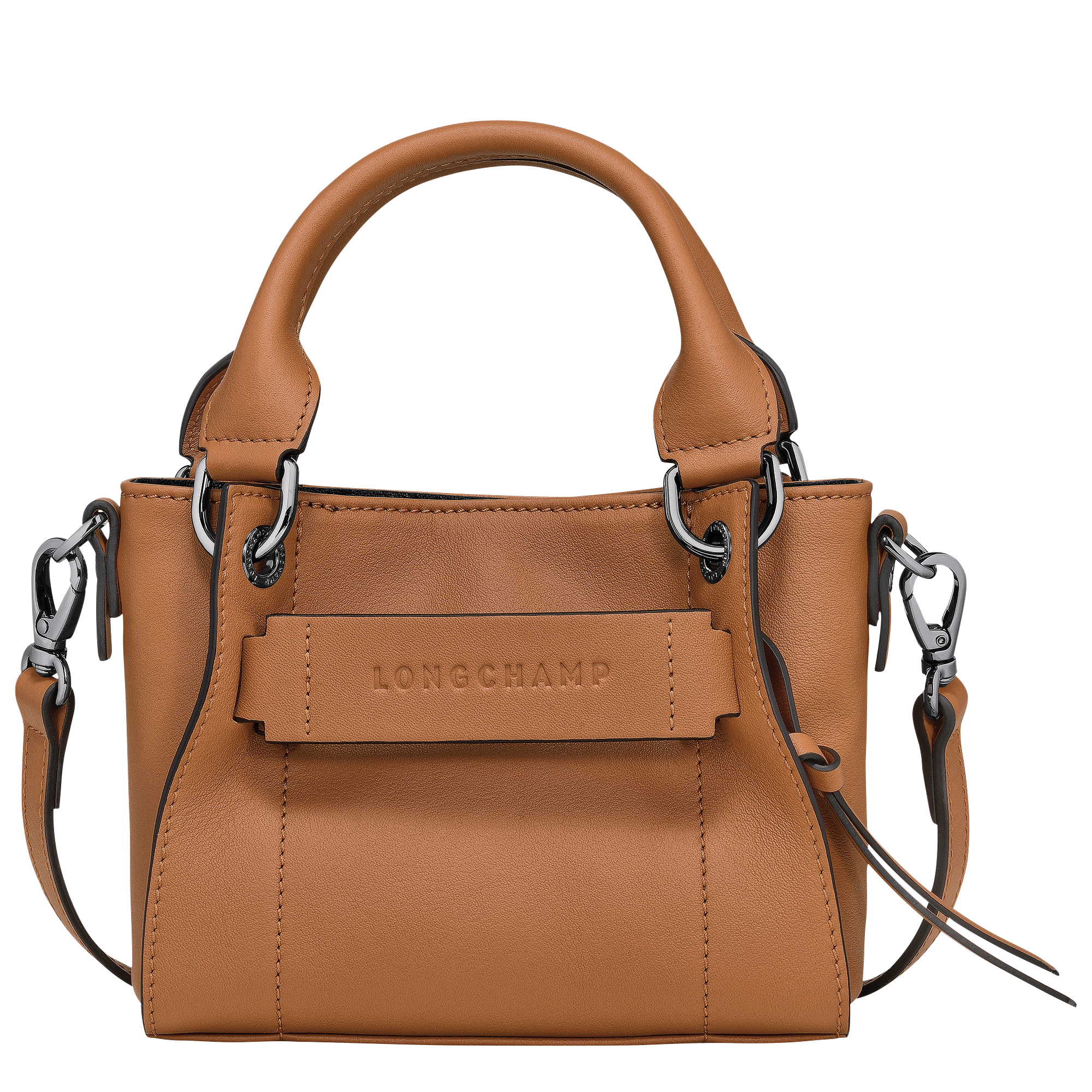 Longchamp 3D XS Handbag / Natural - Leather