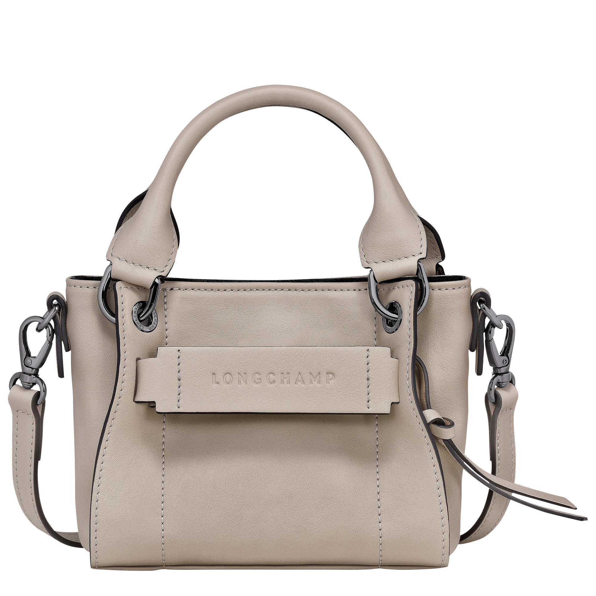 Longchamp 3D XS Handbag / Clay - Leather
