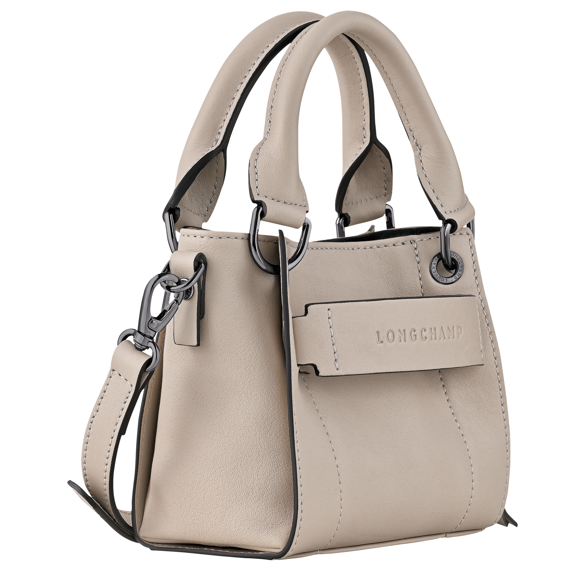 Longchamp 3D XS Handbag / Clay - Leather - Image 3