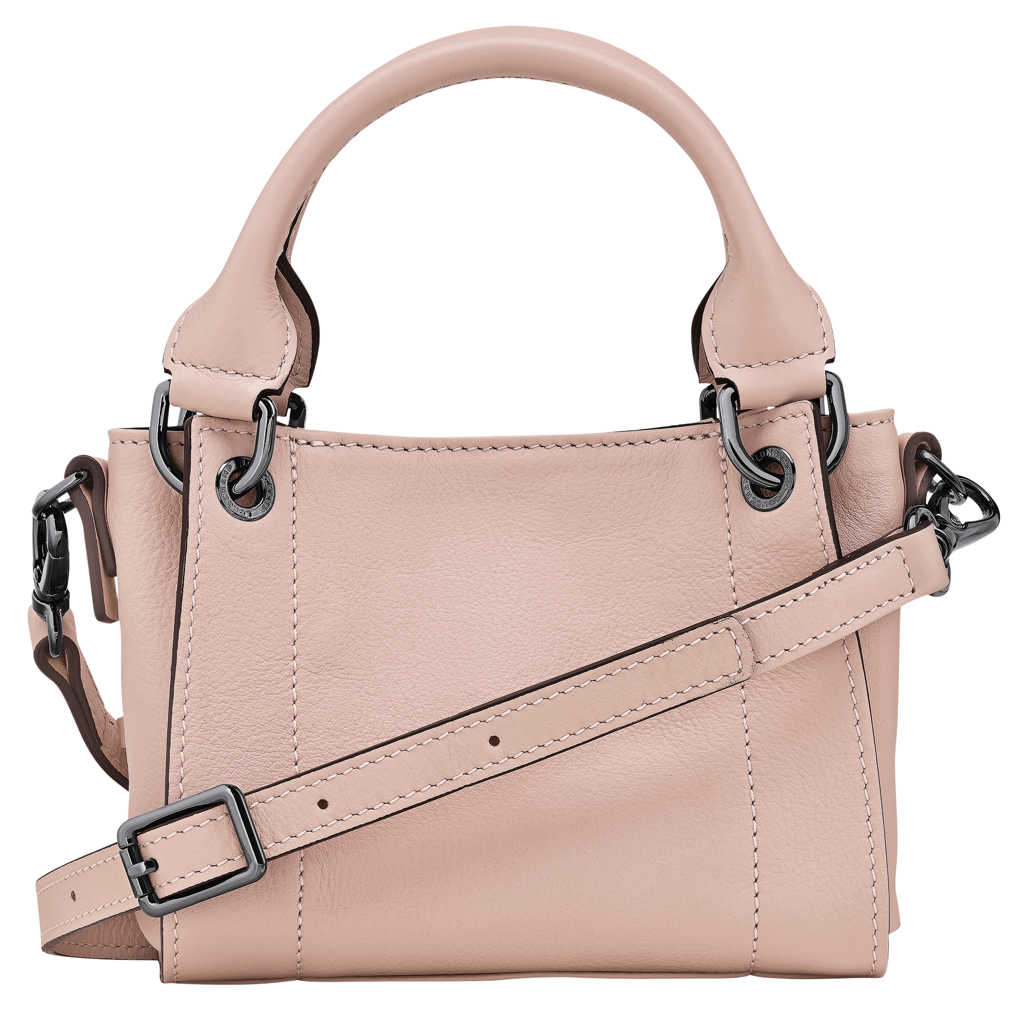 Longchamp 3D XS Handbag / Petal Pink - Leather - Image 4