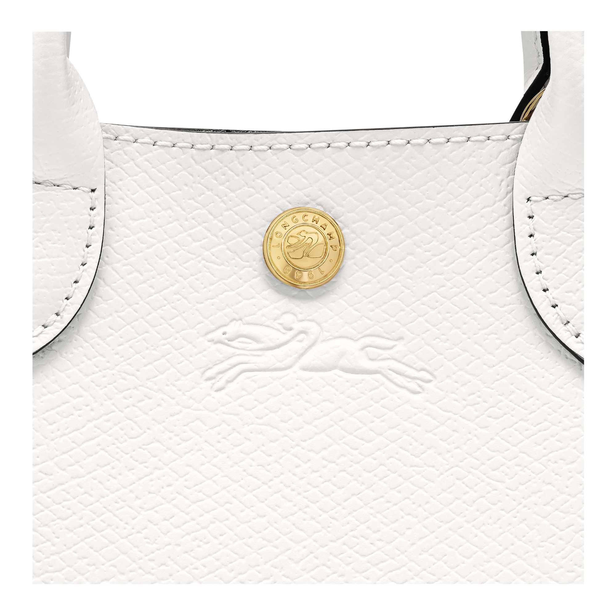 Épure XS Tote bag / White - Leather - Image 6