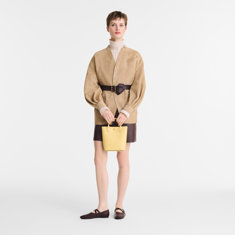 Épure XS Tote bag / Turtledove - Leather - Image 9