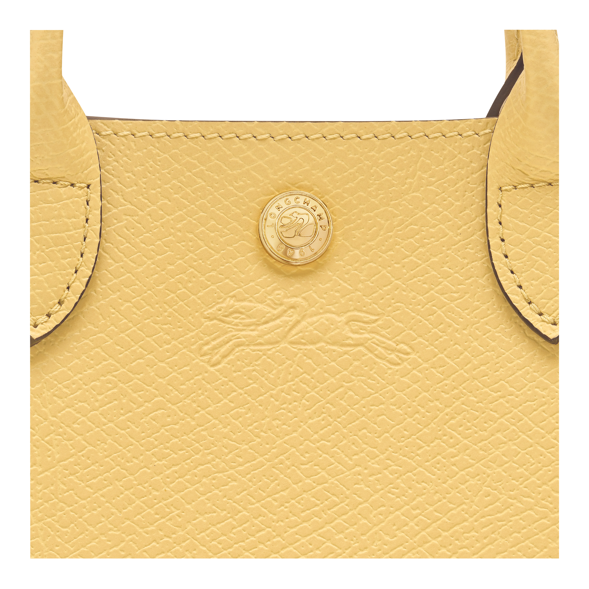 Épure XS Tote bag / Yellow Chick - Leather - Image 6
