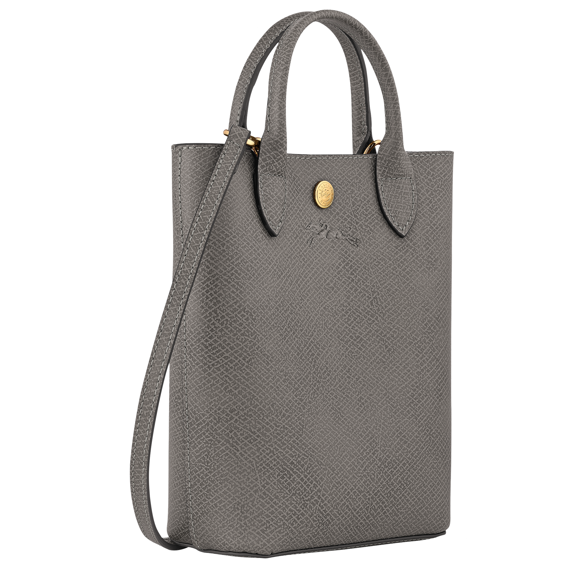 Épure XS Tote bag / Turtledove - Leather - Image 3