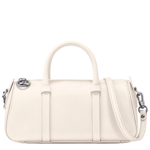 Daylong S Handbag / Ecru - Leather