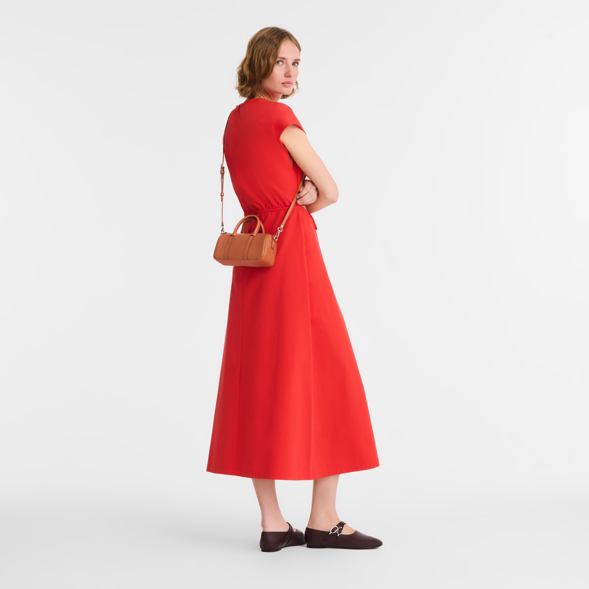 Daylong S Handbag / Cognac - Leather - Image 2