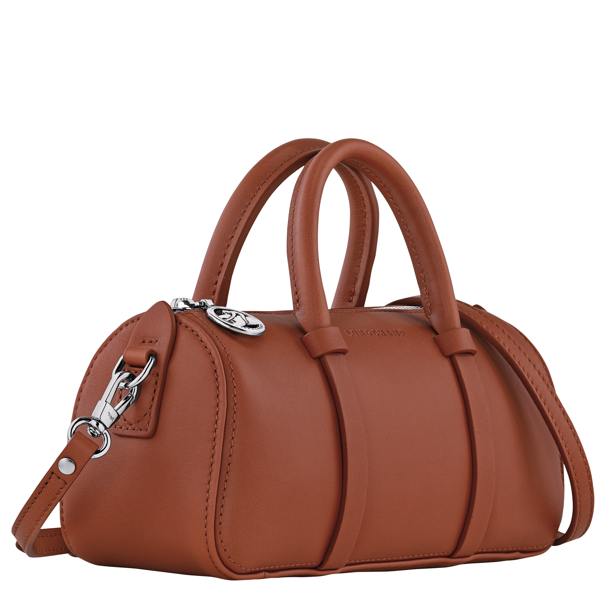 Daylong S Handbag / Cognac - Leather - Image 3
