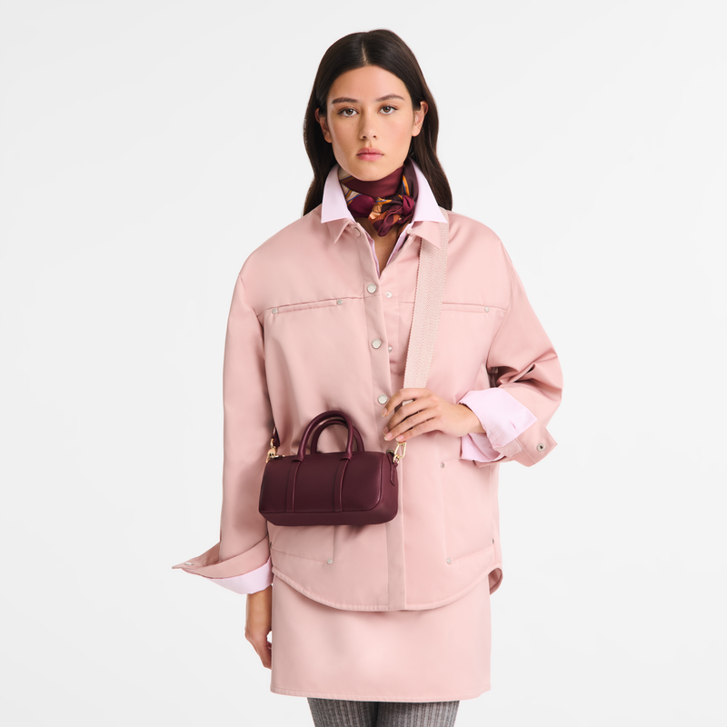 Daylong S Handbag / Pomegranate - Leather - Image 10