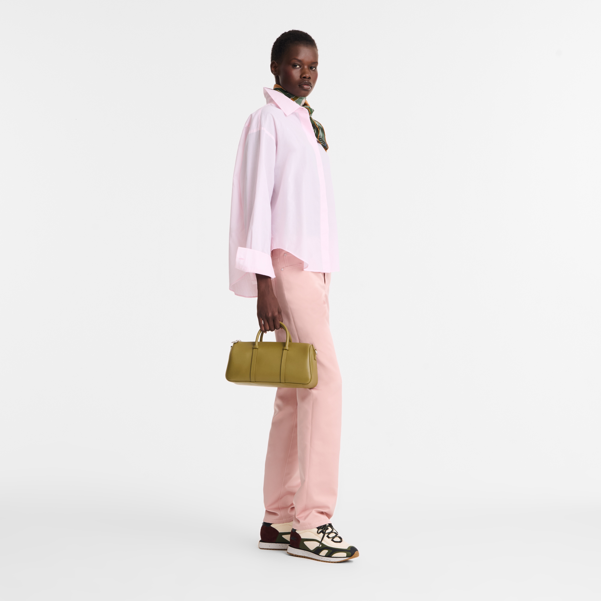 Daylong M Handbag / Olive - Leather - Image 2