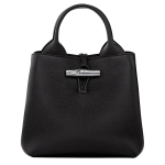 Le Roseau S Handbag / Black - Leather