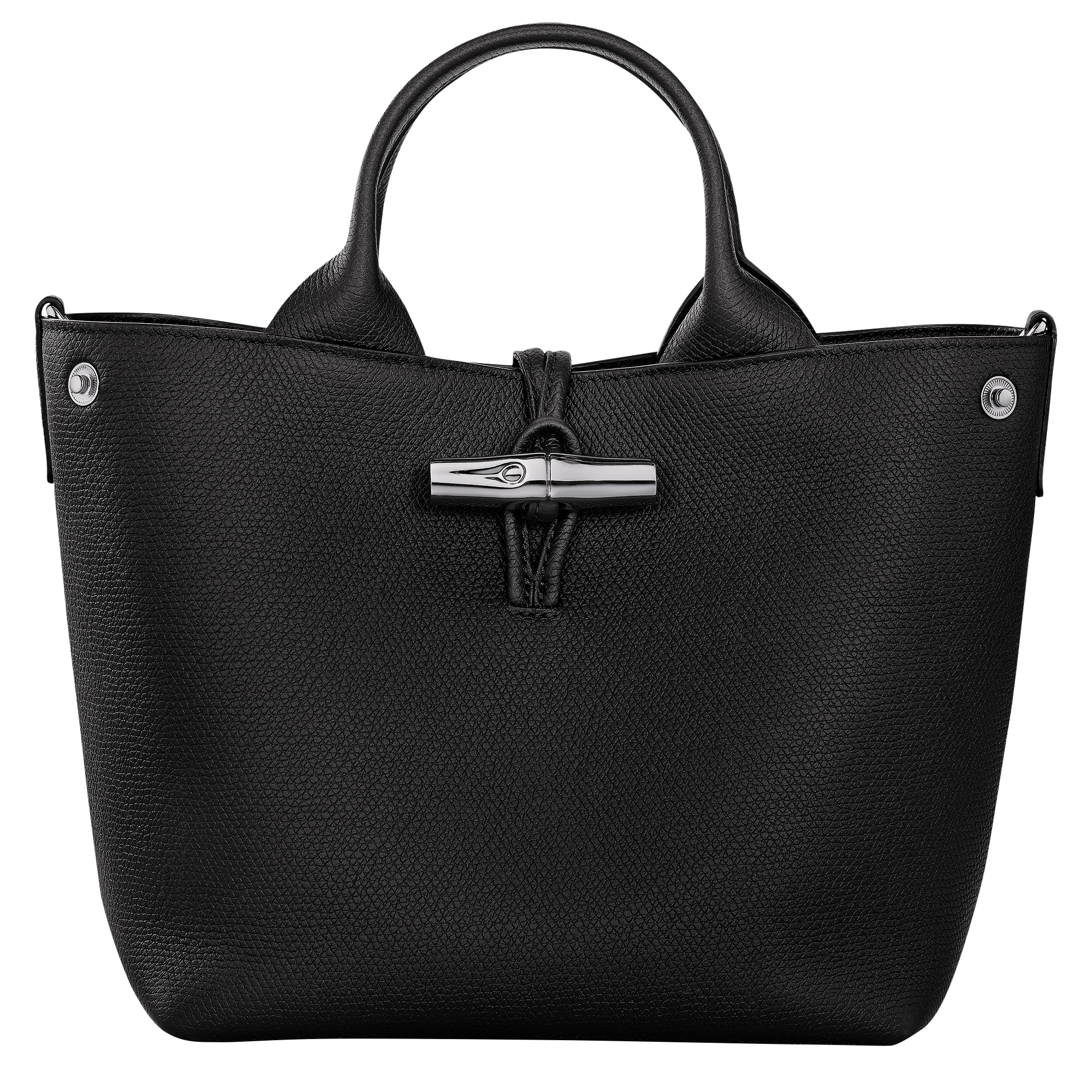 Le Roseau S Handbag / Black - Leather - Image 5