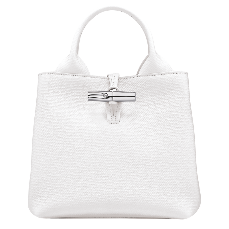 Le Roseau S Handbag / Pink Tea - Leather - Image 10