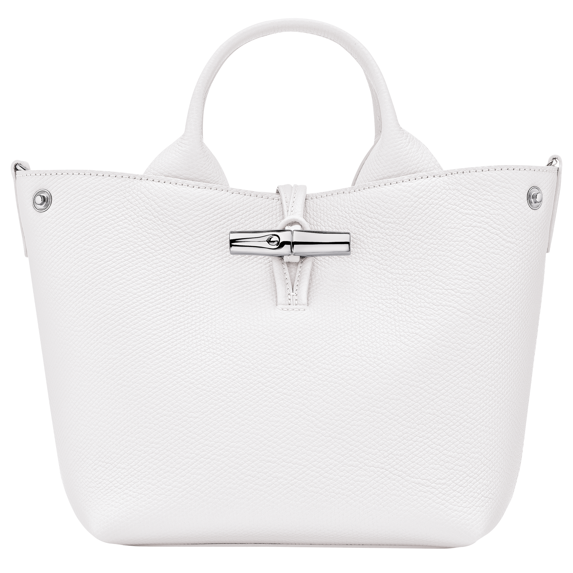 Le Roseau S Handbag / White - Leather - Image 5