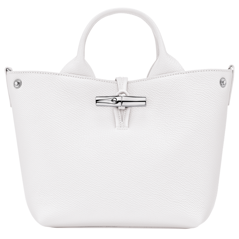 Le Roseau S Handbag / Pink Tea - Leather - Image 22