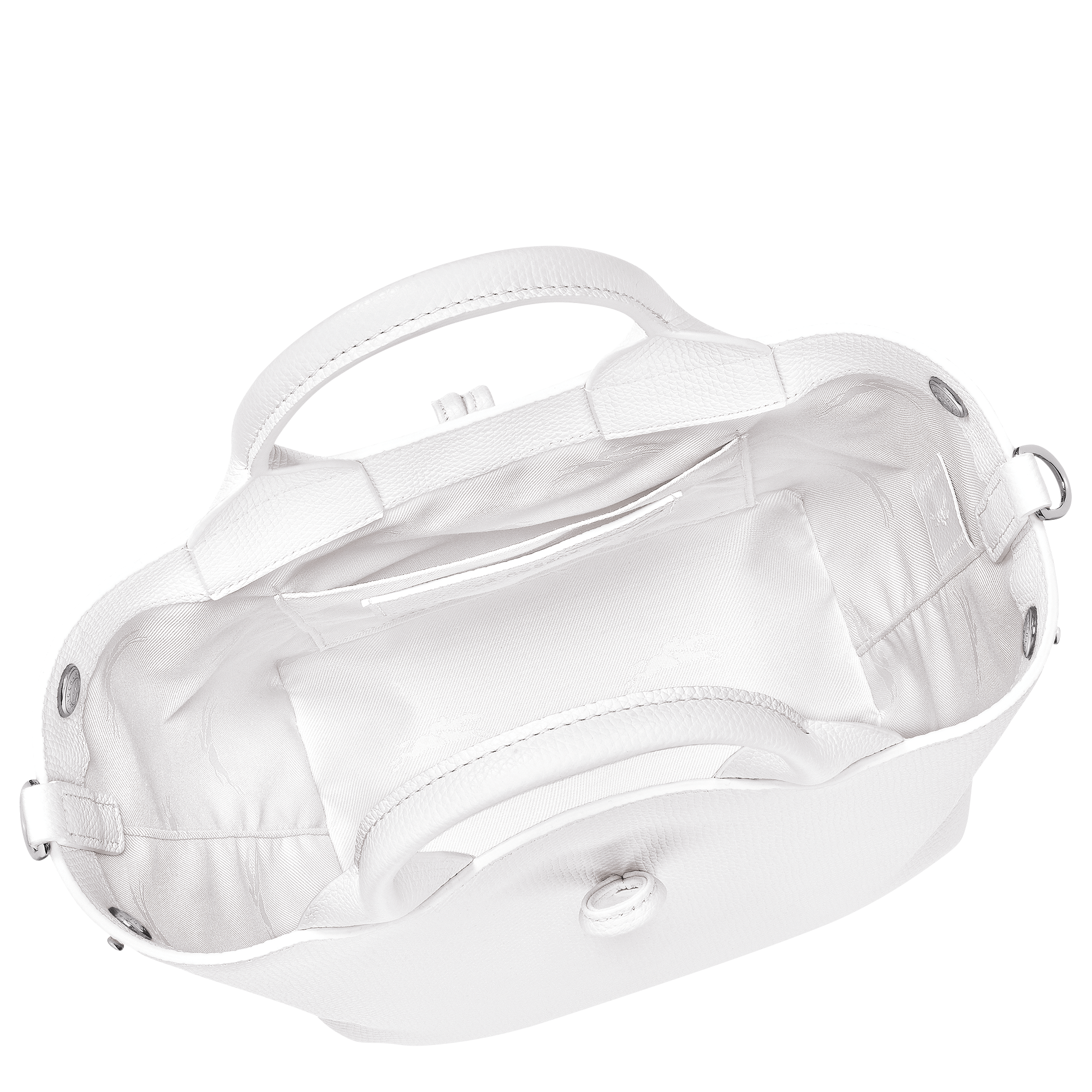 Le Roseau S Handbag / White - Leather - Image 6