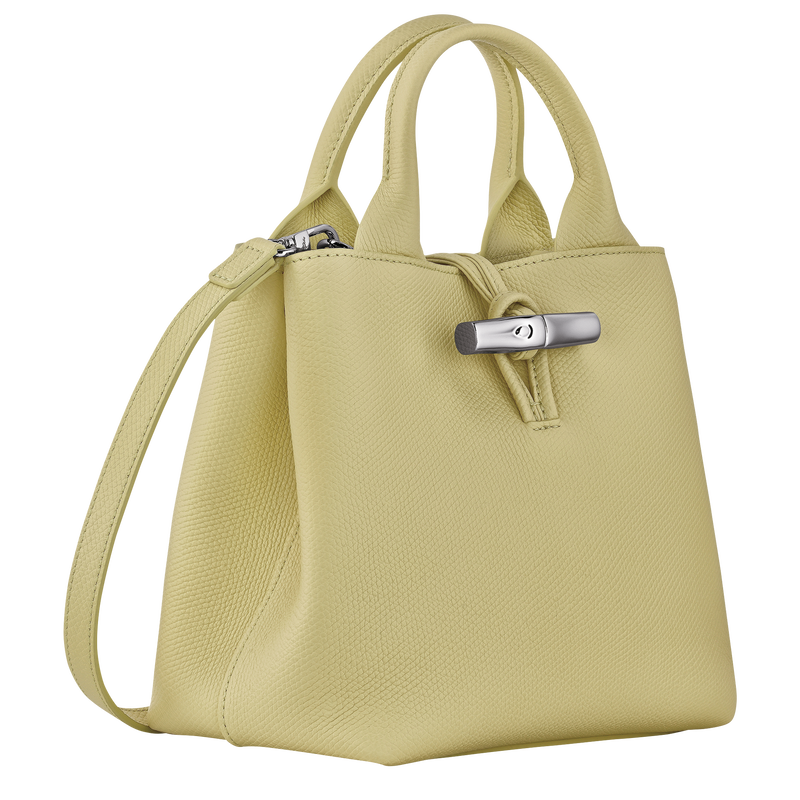 Le Roseau S Handbag / Pink Tea - Leather - Image 14