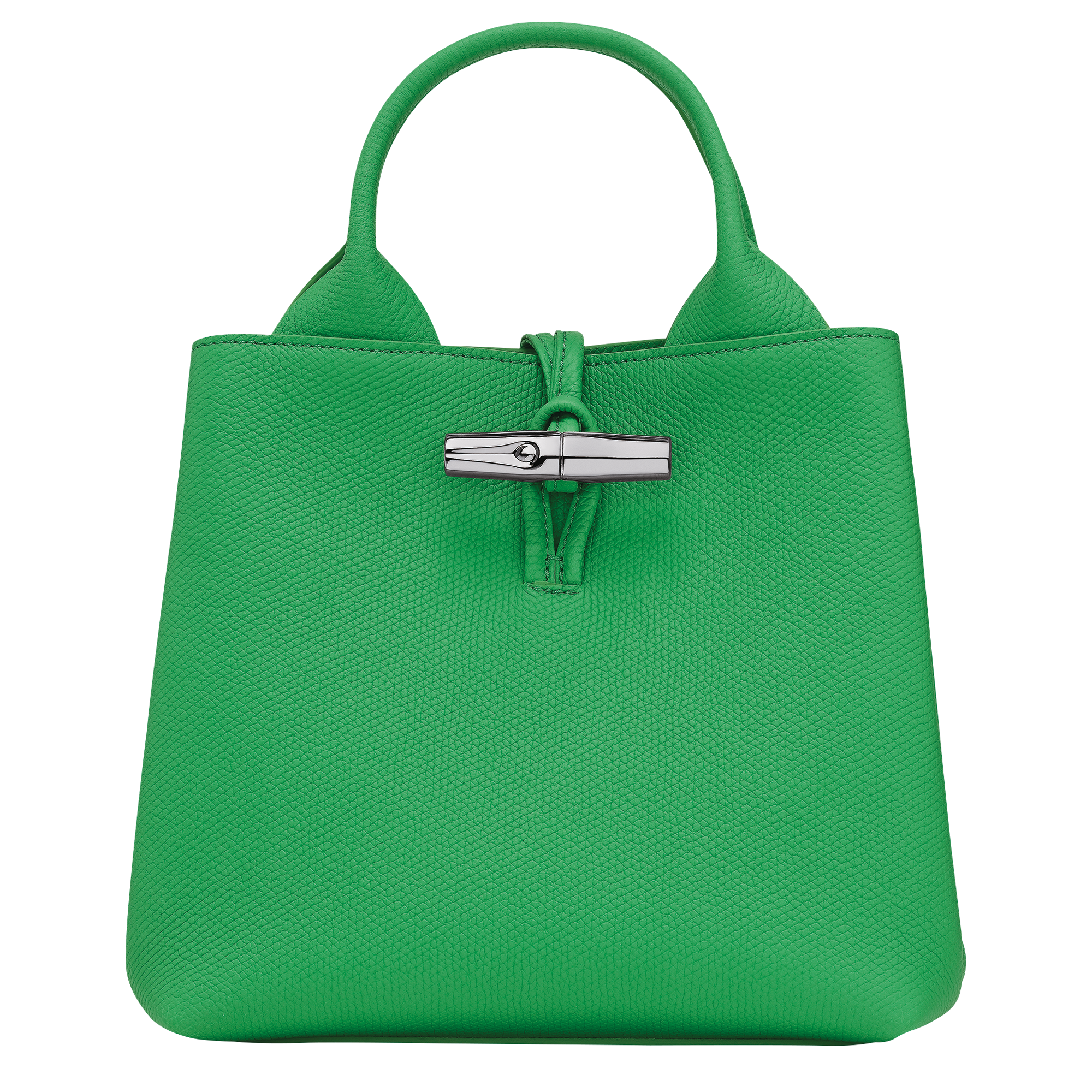 Le Roseau S Handbag / Spring Green - Leather