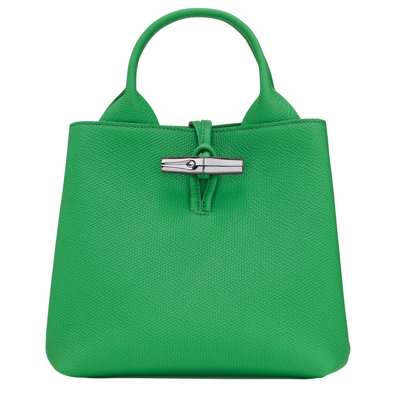 Le Roseau S Handbag / Pink Tea - Leather - Image 13