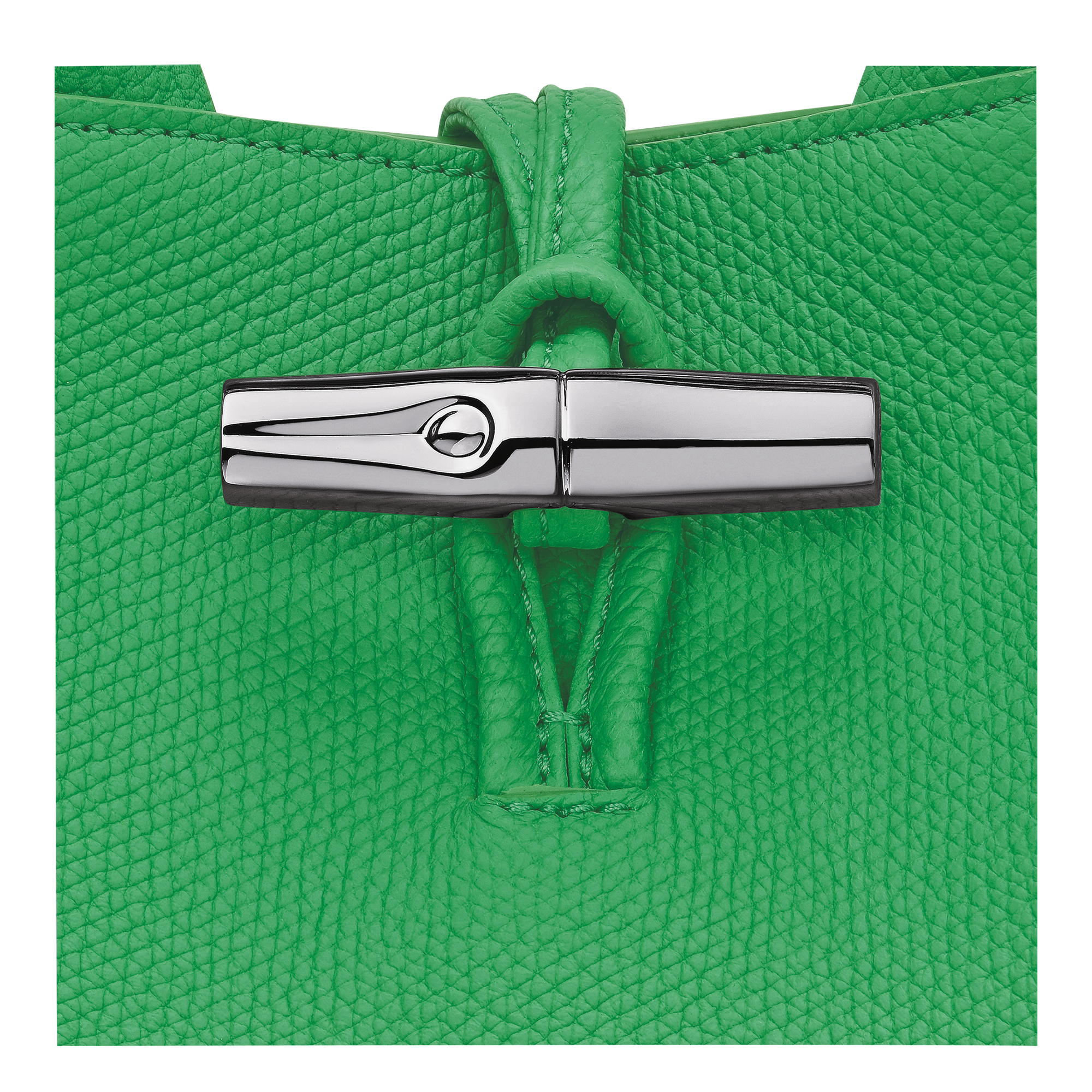 Le Roseau S Handbag / Spring Green - Leather - Image 6