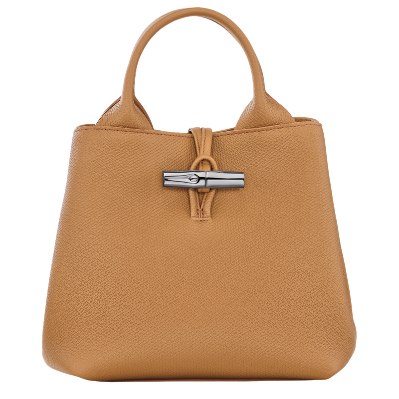 Le Roseau S Handbag / Pink Tea - Leather - Image 43