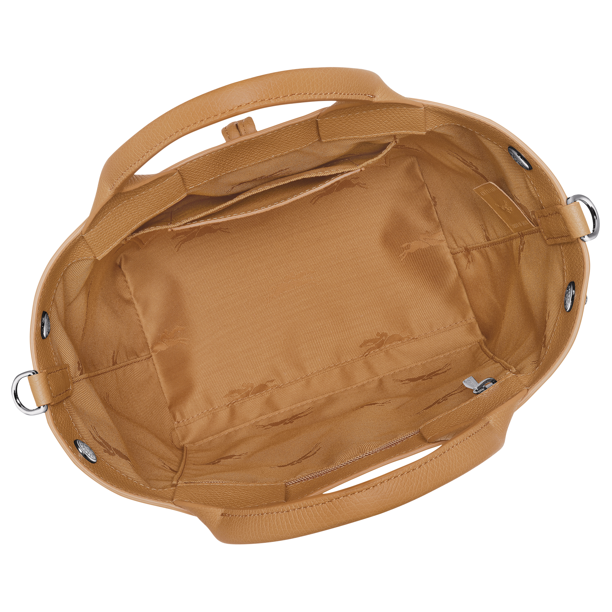 Le Roseau S Handbag / Walnut - Leather - Image 6