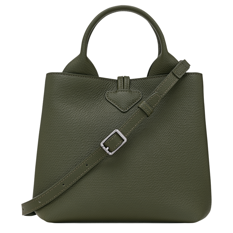 Le Roseau S Handbag / Pink Tea - Leather - Image 16