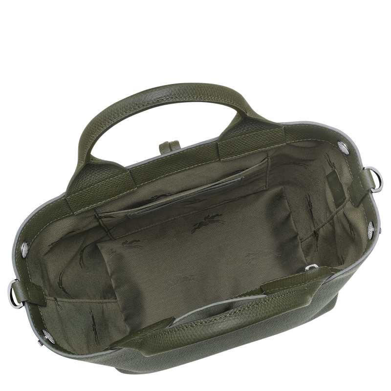 Le Roseau S Handbag / Pink Tea - Leather - Image 5