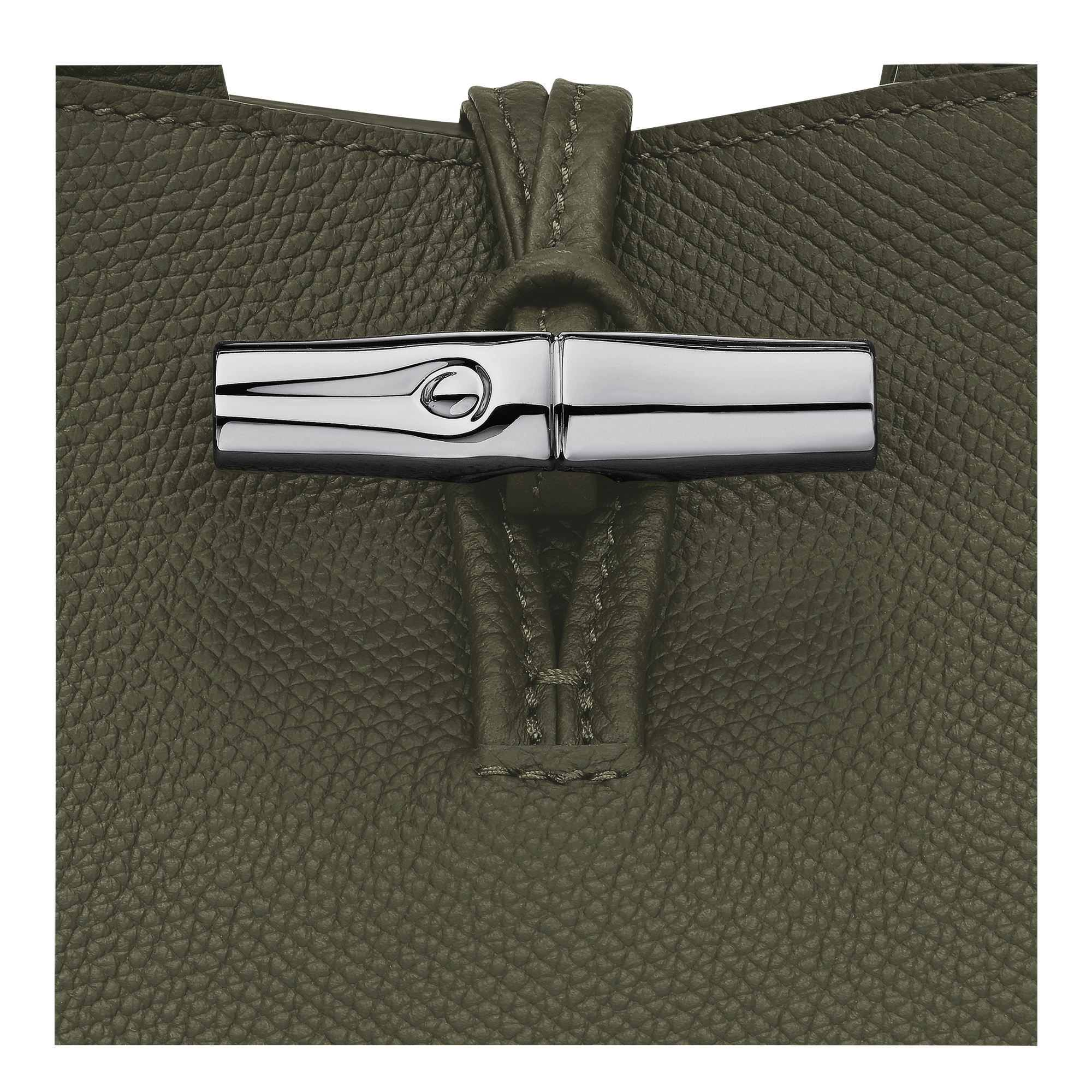 Le Roseau S Handbag / Fir - Leather - Image 7