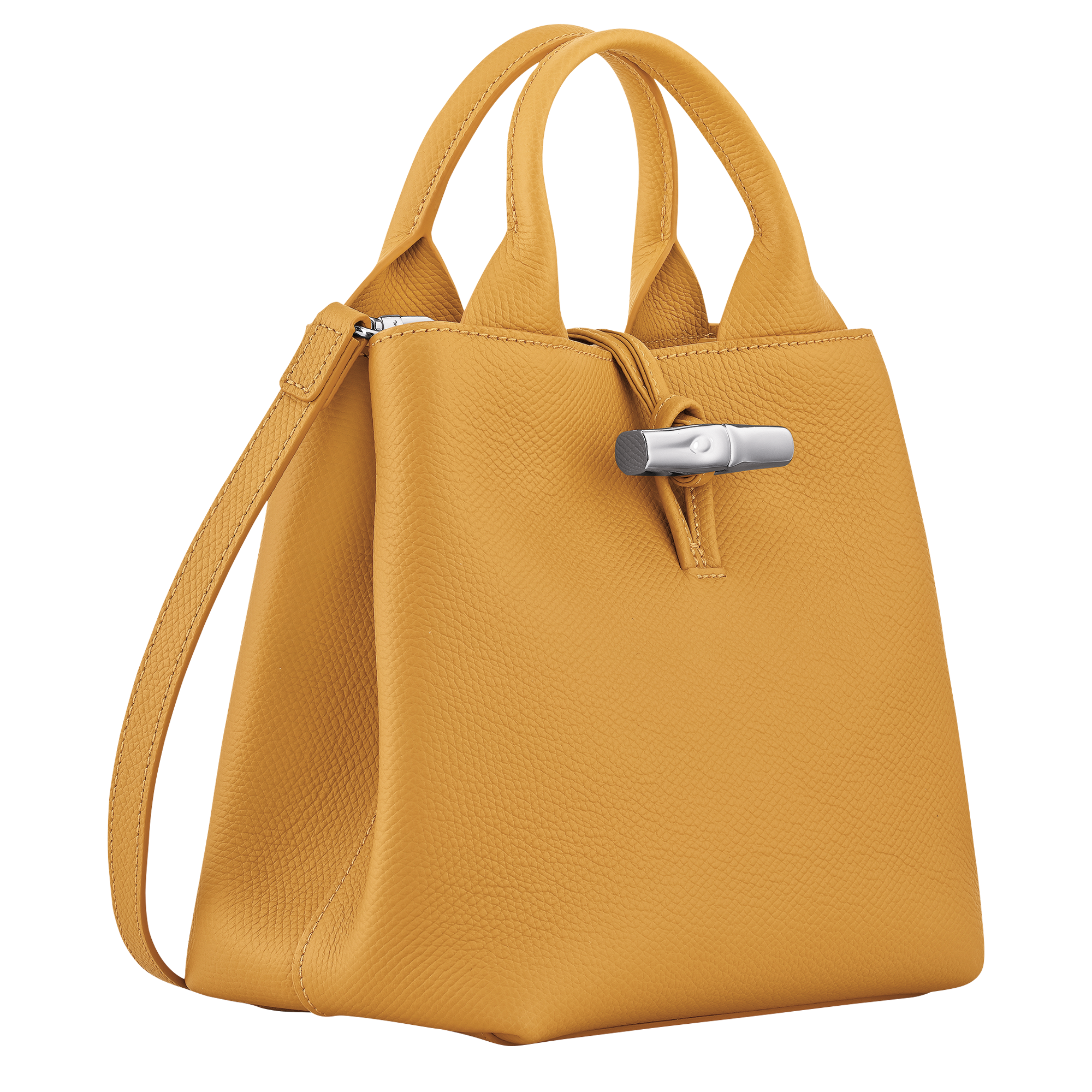 Le Roseau S Handbag / Nutmeg - Leather - Image 3