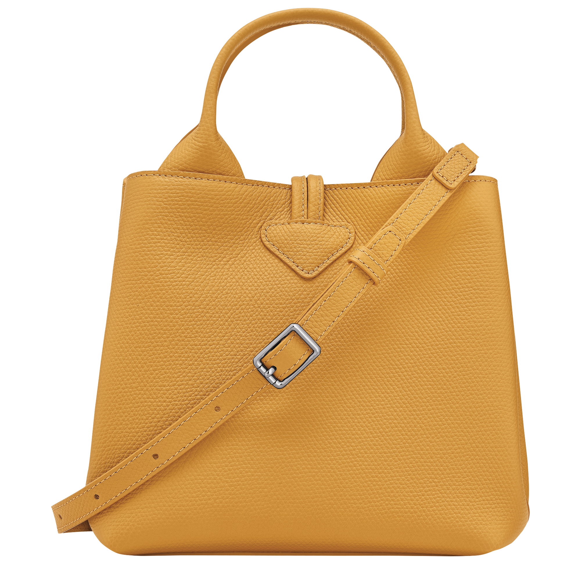 Le Roseau S Handbag / Nutmeg - Leather - Image 4