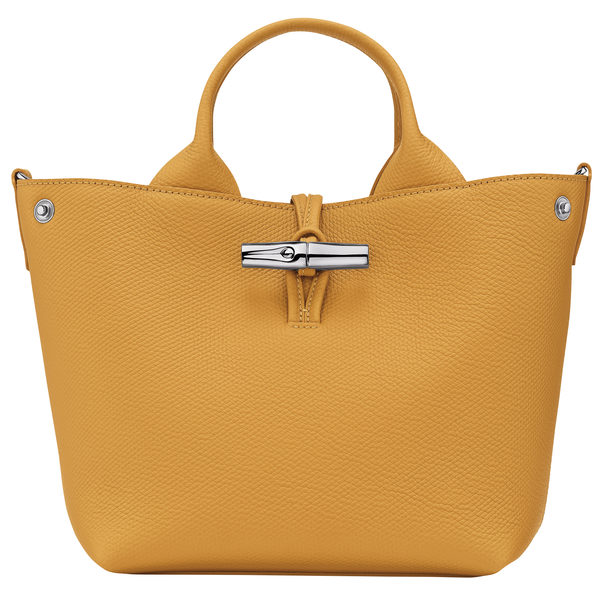 Le Roseau S Handbag / Nutmeg - Leather - Image 5