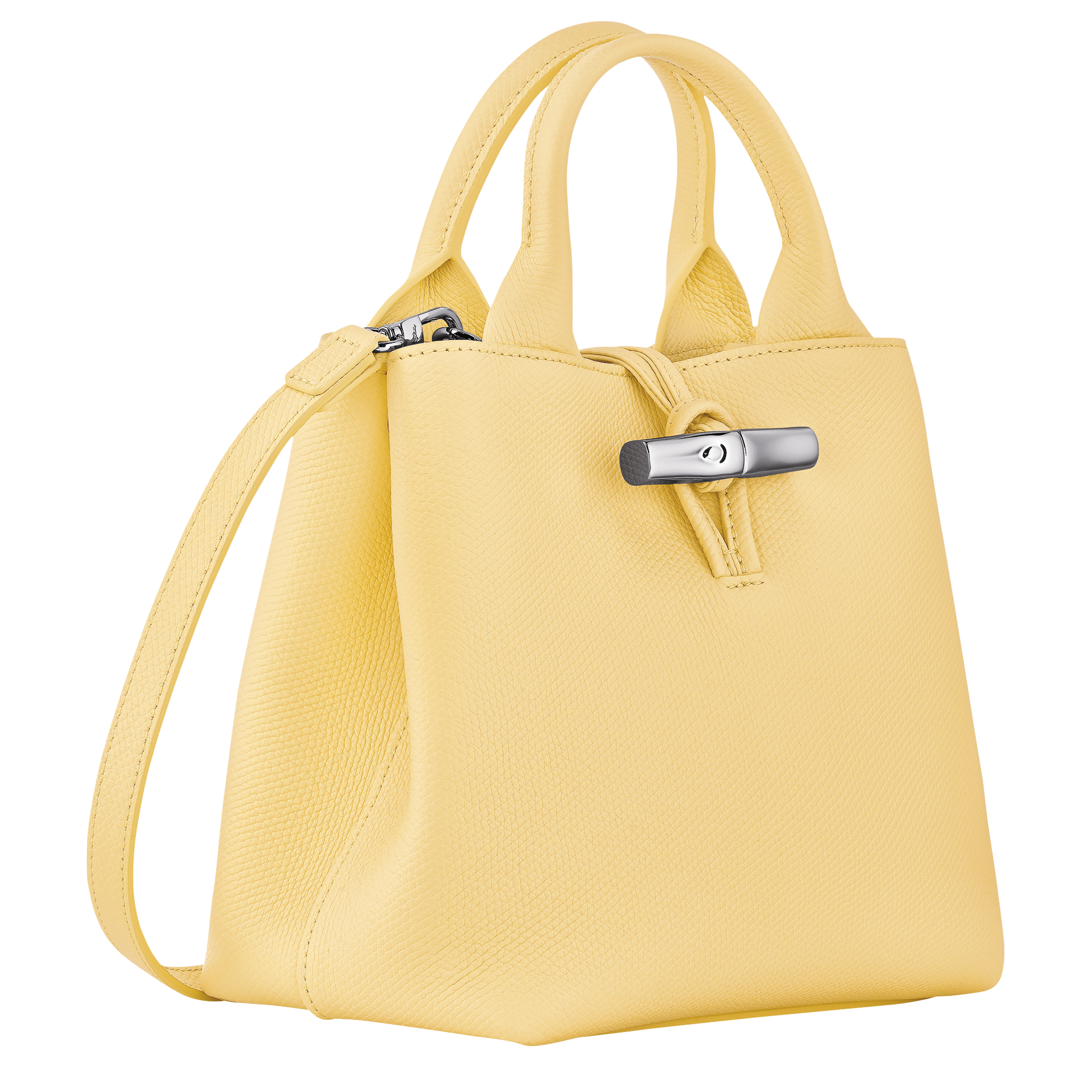 Le Roseau S Handbag / Yellow Chick - Leather - Image 3