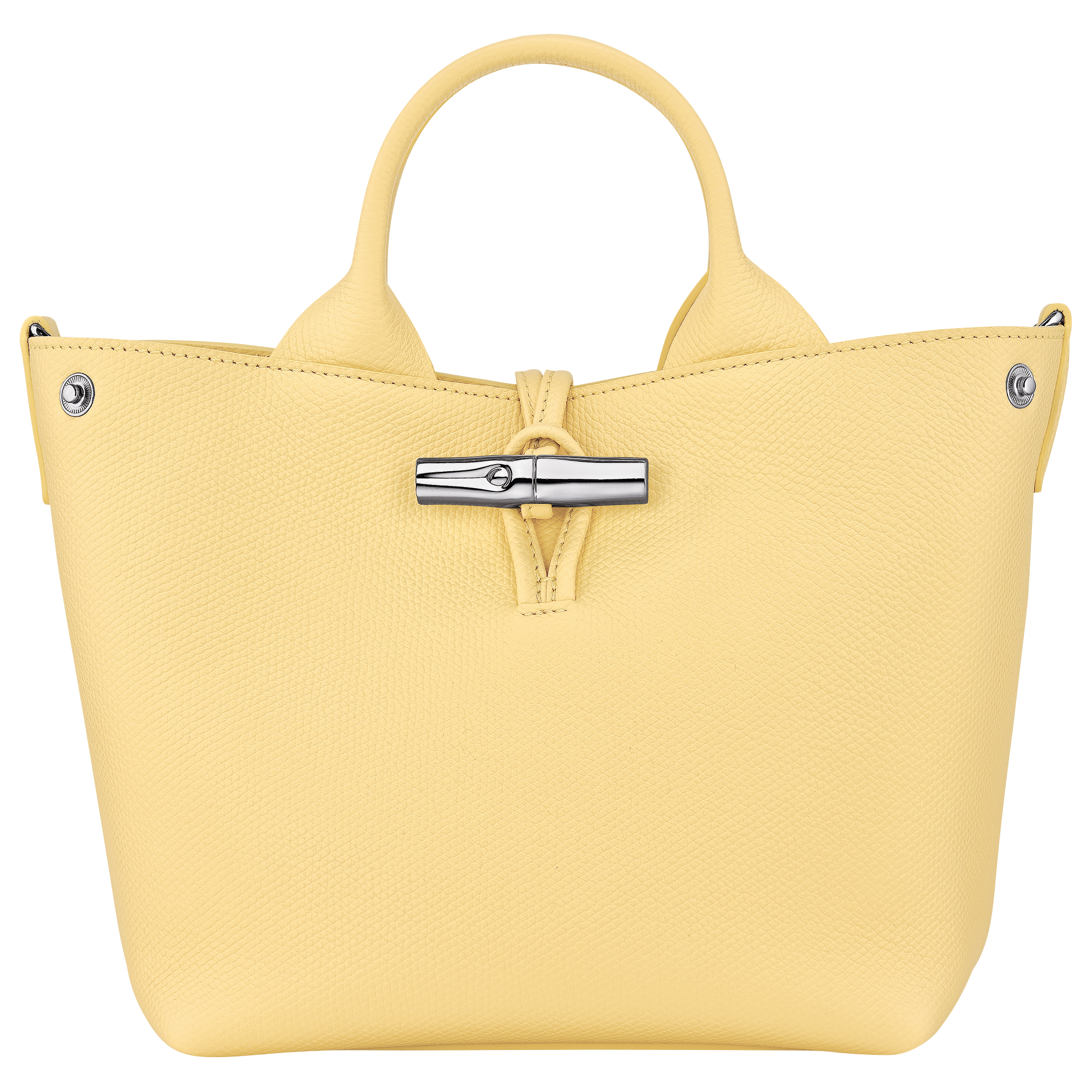 Le Roseau S Handbag / Yellow Chick - Leather - Image 4