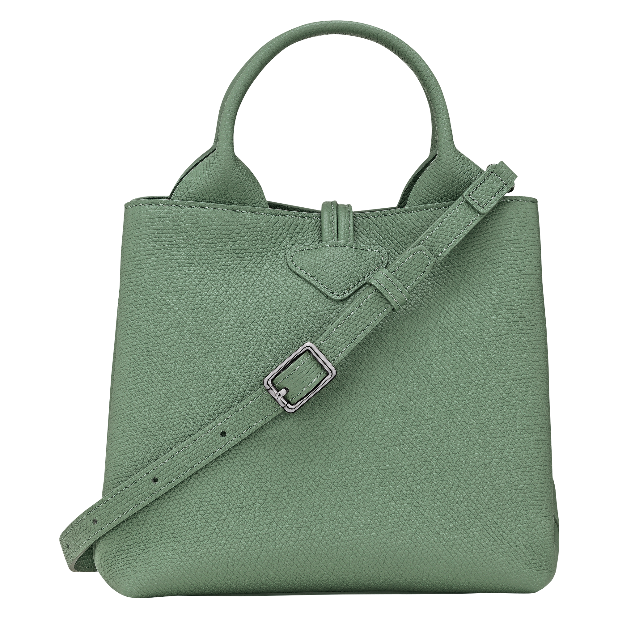 Le Roseau S Handbag / Oregano - Leather - Image 4