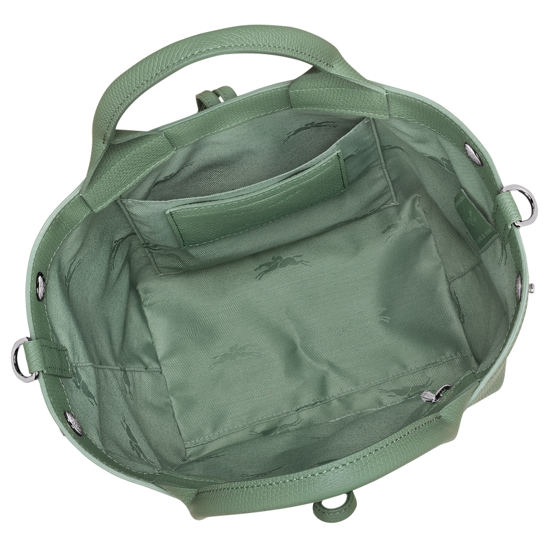 Le Roseau S Handbag / Pink Tea - Leather - Image 81