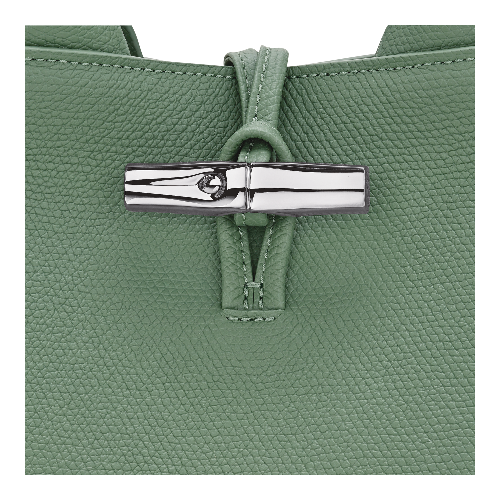 Le Roseau S Handbag / Oregano - Leather - Image 7