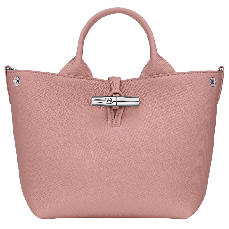 Le Roseau S Handbag / Pink Tea - Leather - Image 26