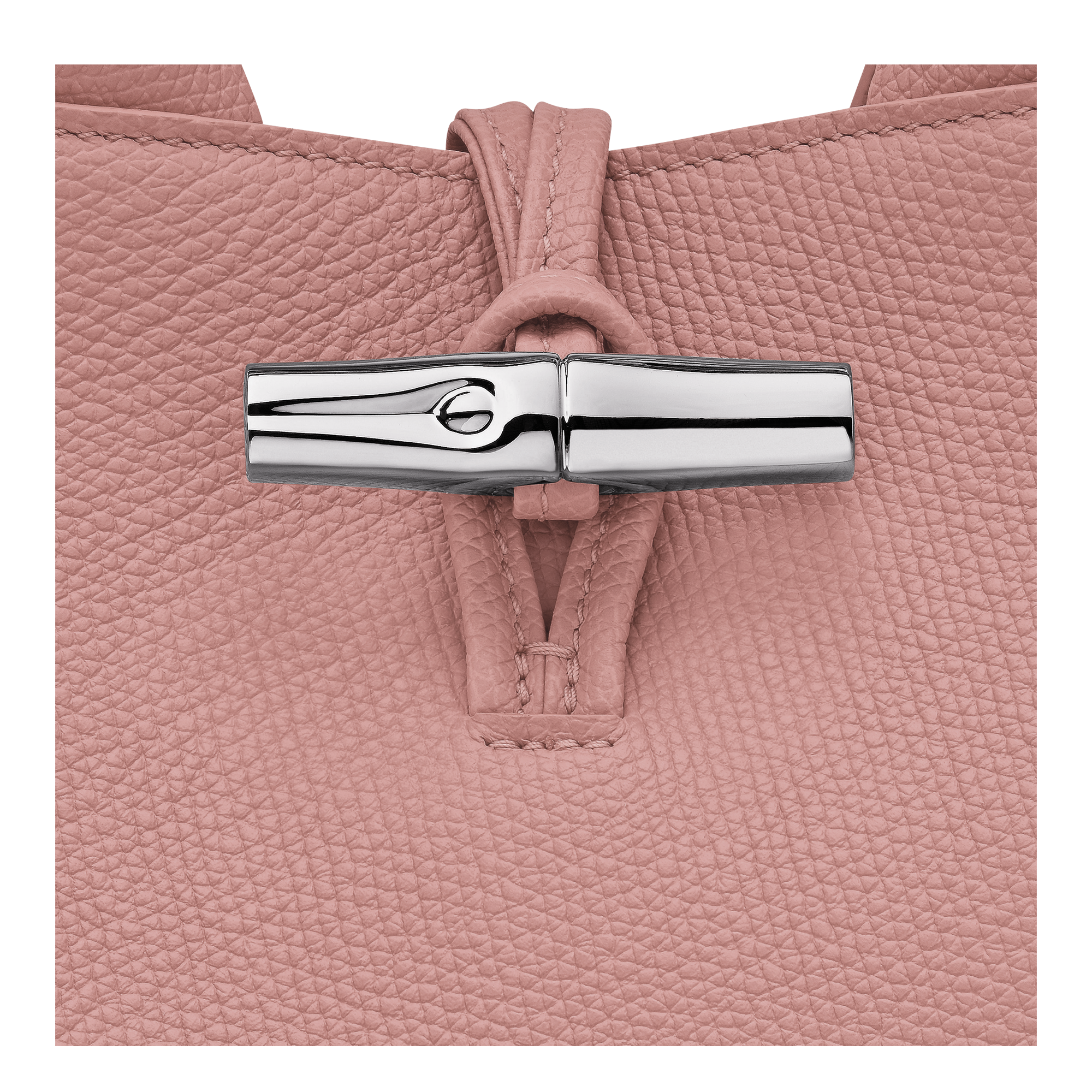 Le Roseau S Handbag / Pink Tea - Leather - Image 4