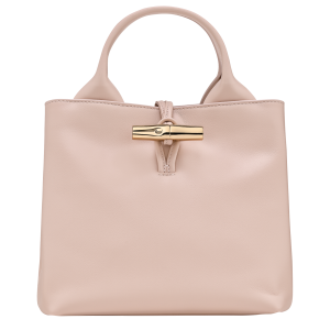 Le Roseau S Handbag / Petal Pink - Leather
