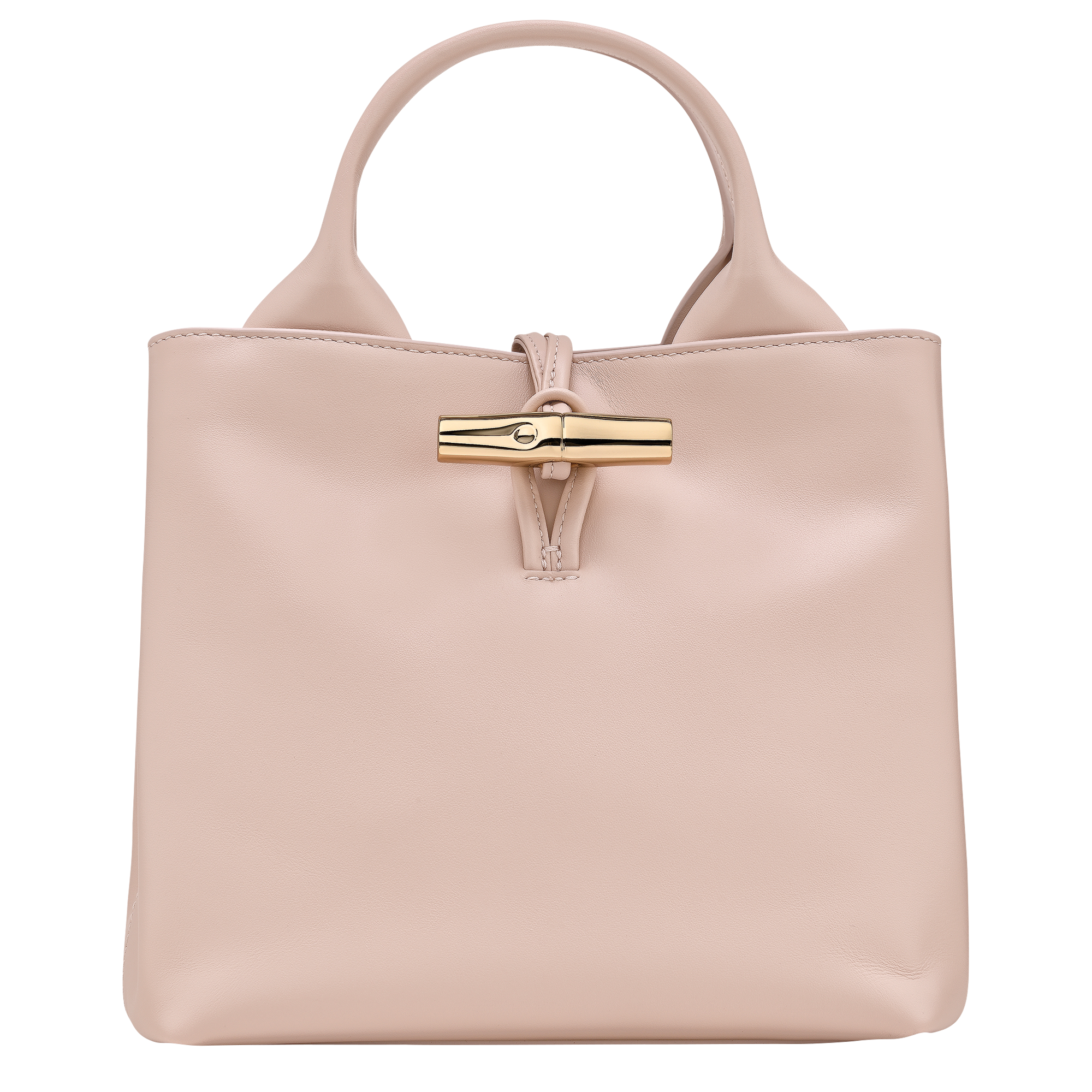 Le Roseau S Handbag / Petal Pink - Leather