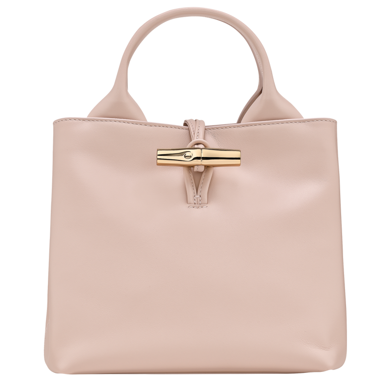 Le Roseau S Handbag / Petal Pink - Leather - Image 37