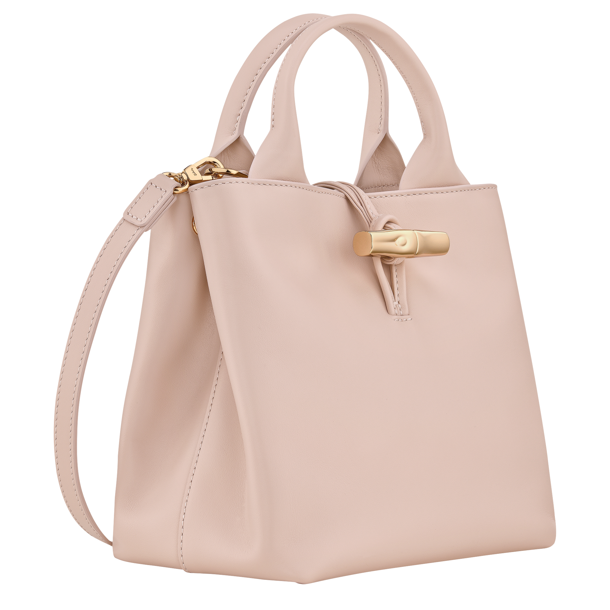 Le Roseau S Handbag / Petal Pink - Leather - Image 3