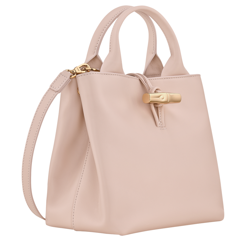 Le Roseau S Handbag / Petal Pink - Leather - Image 16